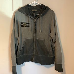 Vintage Harley Davidson Hoodie Womens Size 2XL